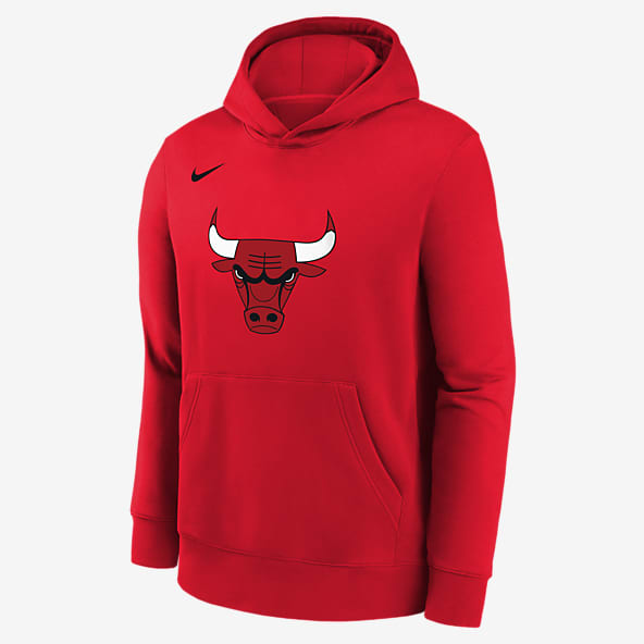 Nike red hoodie junior top